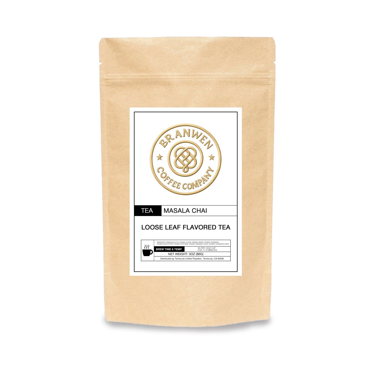 Branwen Masala Chai 3oz.